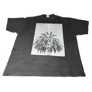 Shaka Wear Super Heavy Max California Dream Palm Black T-shirt Mens Size 3XL